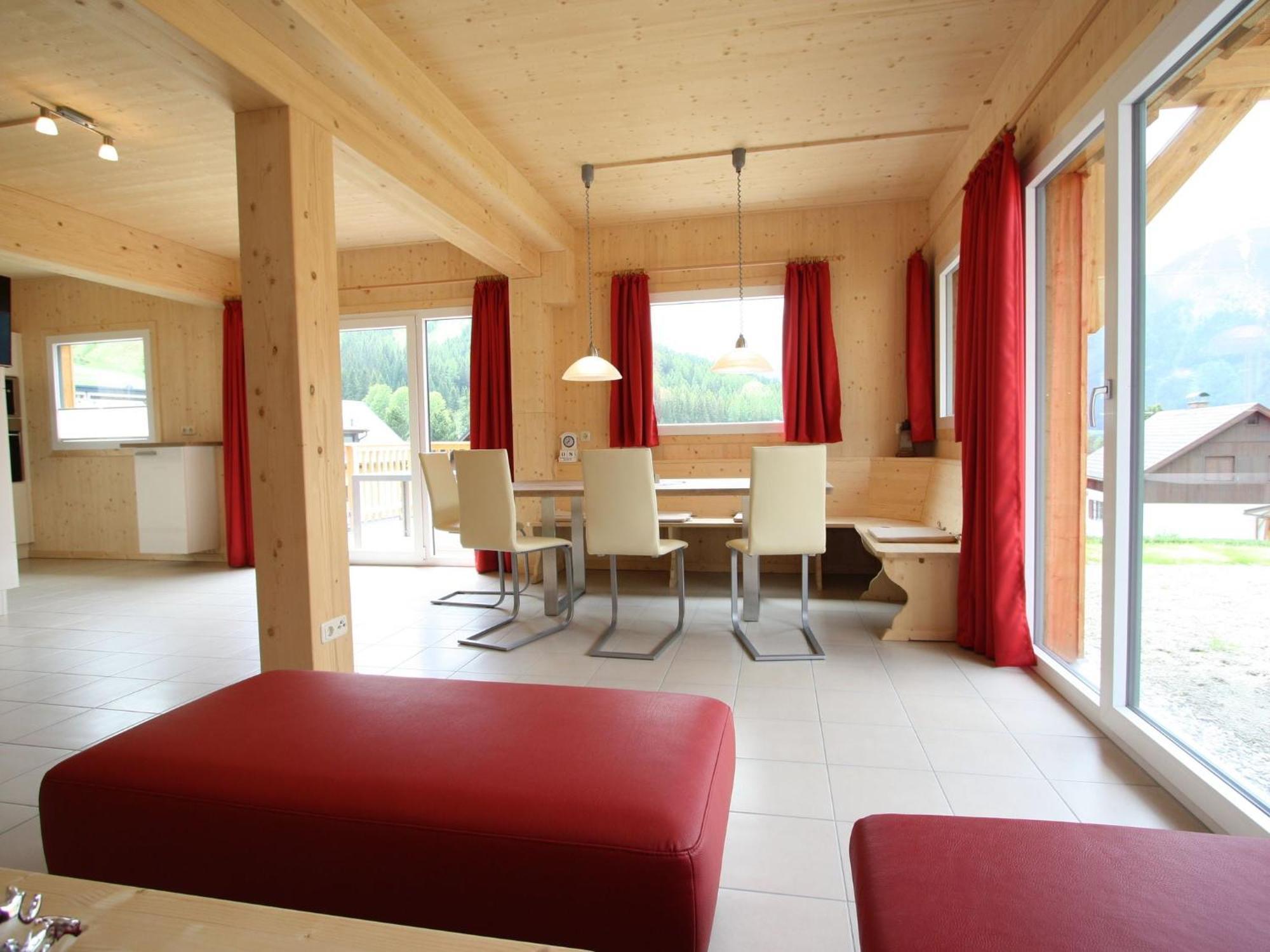 Villa Deluxe Chalet on a Slope in Hohentauern with Sauna Exterior foto